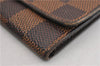 Authentic Louis Vuitton Damier Multicles 6 Key Case Holder N62630 LV K4908