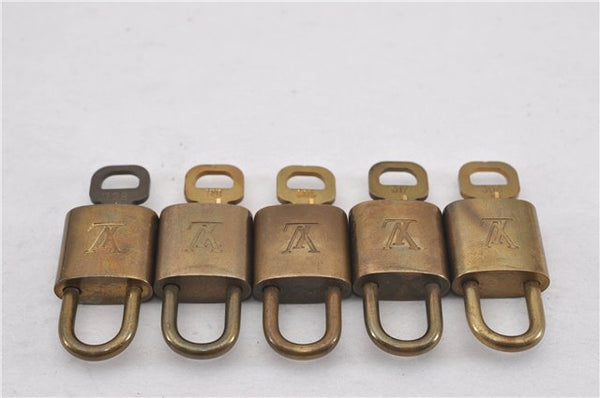 Authentic Louis Vuitton Padlock & Keys 10Set LV K4913