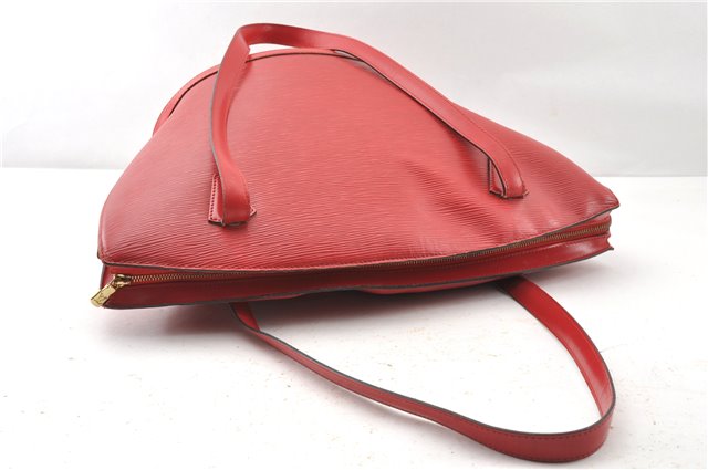 Auth Louis Vuitton Epi Saint Jacques Shopping Shoulder Bag Red M52267 LV K4921