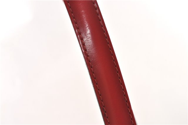 Auth Louis Vuitton Epi Saint Jacques Shopping Shoulder Bag Red M52267 LV K4921