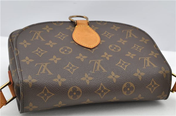 Authentic Louis Vuitton Monogram Saint Cloud GM M51242 Shoulder Cross Bag K4923