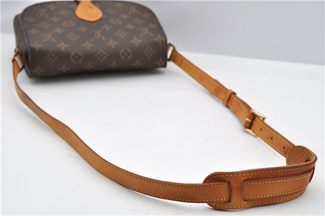 Authentic Louis Vuitton Monogram Saint Cloud GM M51242 Shoulder Cross Bag K4923