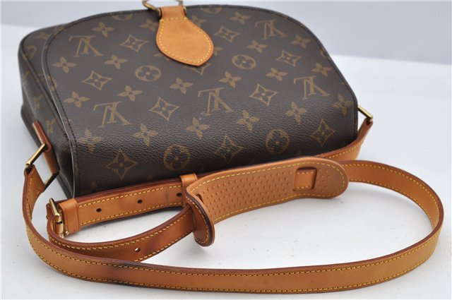 Authentic Louis Vuitton Monogram Saint Cloud GM M51242 Shoulder Cross Bag K4923
