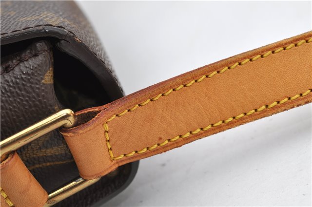 Authentic Louis Vuitton Monogram Saint Cloud GM M51242 Shoulder Cross Bag K4923