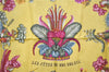 Authentic HERMES Carre 90 Scarf "LES FETES DU ROI SOLEIL" Silk Red K4925