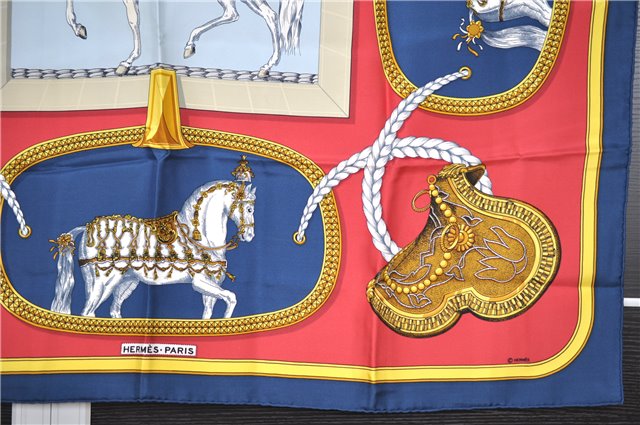 Authentic HERMES Carre 90 Scarf 