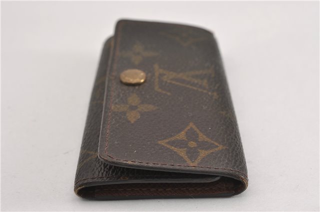 Authentic Louis Vuitton Monogram Multicles 4 Four Hooks Key Case M62631 LV K4954
