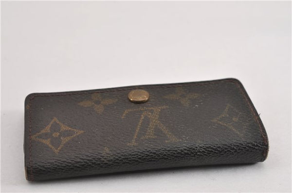 Authentic Louis Vuitton Monogram Multicles 4 Four Hooks Key Case M62631 LV K4954