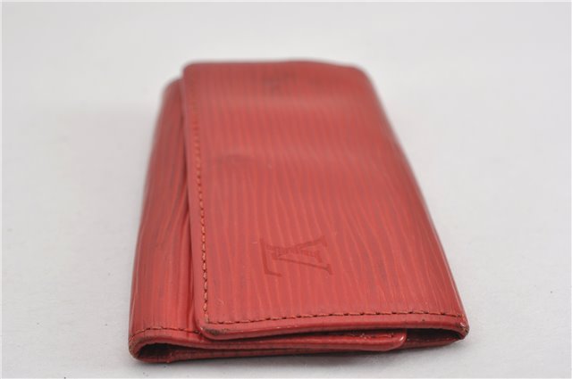 Authentic Louis Vuitton Epi Multicles 4 Key Case Red M63827 LV K4955