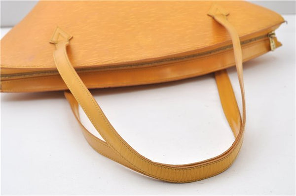 Auth Louis Vuitton Epi Saint Jacques Shopping Shoulder Bag M52269 Yellow K4958
