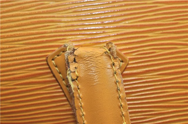 Auth Louis Vuitton Epi Saint Jacques Shopping Shoulder Bag M52269 Yellow K4958