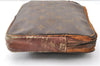 Authentic Louis Vuitton Monogram Pochette Sport Clutch Bag Old Model Junk K4963