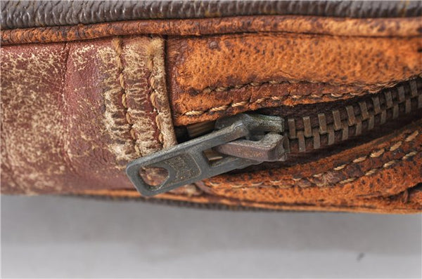 Authentic Louis Vuitton Monogram Pochette Sport Clutch Bag Old Model Junk K4963