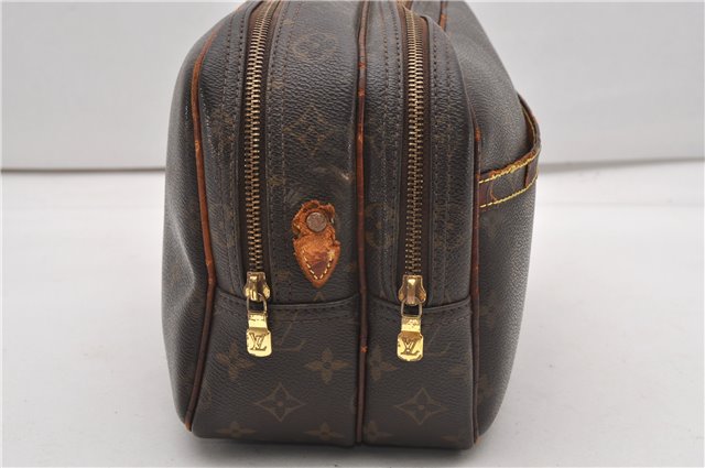 Authentic Louis Vuitton Monogram Reporter PM Shoulder Bag M45254 LV Junk K4966