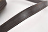 Authentic CELINE C Horse Carriage Shoulder Cross Bag Canvas Leather Brown K4969
