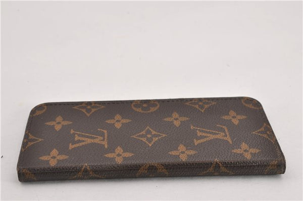 Authentic Louis Vuitton Monogram Folio Iphone 6+ Case M61423 LV K4973