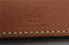 Authentic HERMES Vintage Lamp de Poche Pocket Light Leather Brown K4974