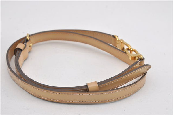 Authentic Louis Vuitton Vernis Shoulder Strap Beige 40.2-47.2" LV K4975