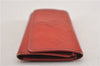 Authentic Louis Vuitton Vernis Multicles 4 Four Hooks Key Case M91976 Red K4978