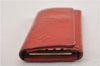 Authentic Louis Vuitton Vernis Multicles 4 Four Hooks Key Case M91976 Red K4978