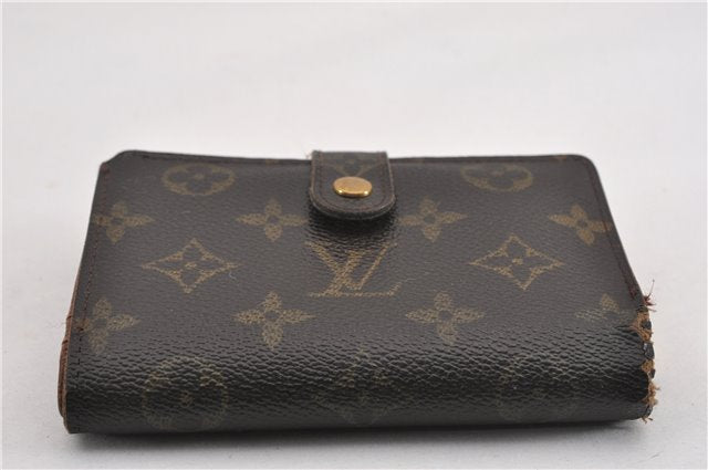 Auth Louis Vuitton Monogram Porte Monnaie Billets Viennois M61663 Wallet K4979