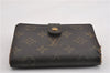 Auth Louis Vuitton Monogram Porte Monnaie Billets Viennois M61663 Wallet K4979