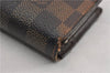 Authentic Louis Vuitton Damier Portefeuille Viennois Wallet N61674 LV K4980