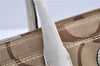 Authentic COACH Signature Shoulder Tote Bag Purse Canvas Leather Brown K4982