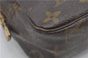 Auth Louis Vuitton Monogram Trousse Toilette 23 Clutch Hand Bag M47524 LV K4983