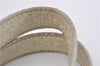 Authentic CELINE Vintage Shoulder Tote Bag Enamel White K4984