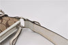 Authentic COACH Signature Shoulder Cross Body Bag Canvas Leather Brown K4986