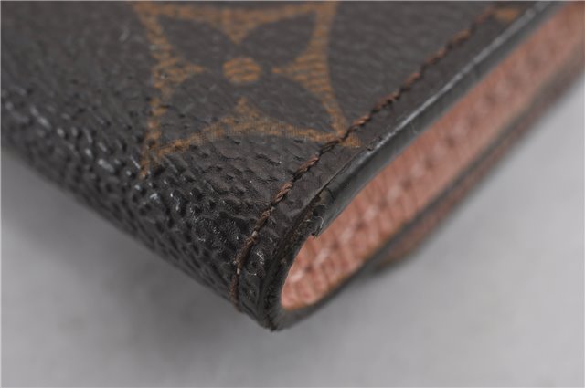 Authentic Louis Vuitton Monogram Multicles 6 Key Case Holder M61285 Pink K5000