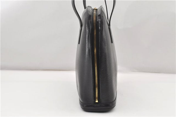 Authentic Louis Vuitton Epi Lussac Shoulder Tote Bag Black M52282 LV K5004