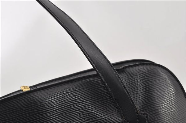 Authentic Louis Vuitton Epi Lussac Shoulder Tote Bag Black M52282 LV K5004