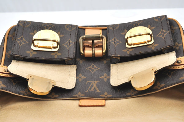 Auth Louis Vuitton Monogram Hudson PM Shoulder Bag Purse M40027 LV Box K5005