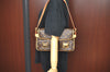 Auth Louis Vuitton Monogram Hudson PM Shoulder Bag Purse M40027 LV Box K5005