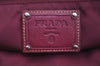 Authentic PRADA Nylon Tessuto Leather Shoulder Tote Hand Bag Pink K5017