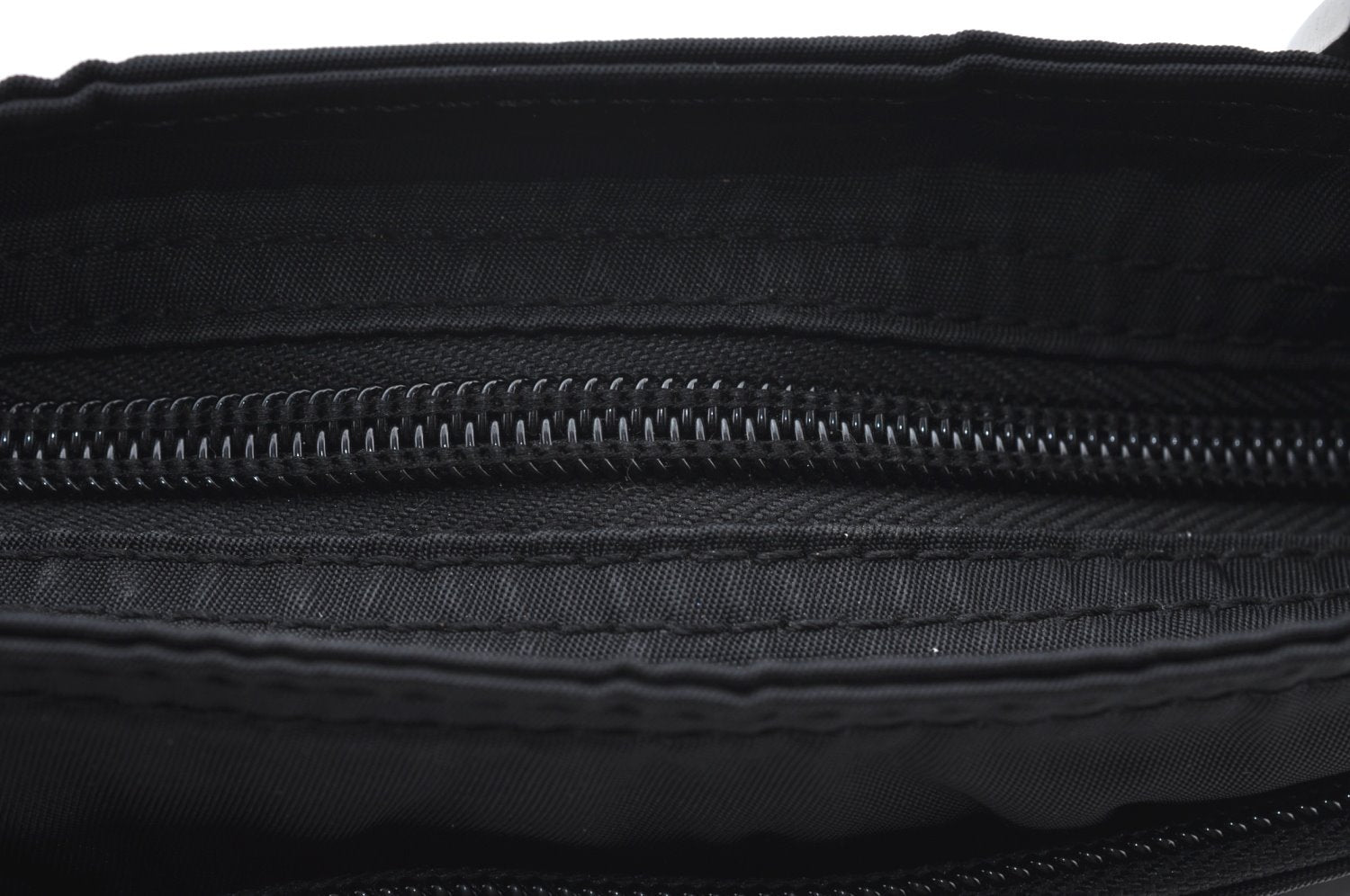 Authentic PRADA Nylon Tessuto Shoulder Cross Body Bag Purse Black K5018