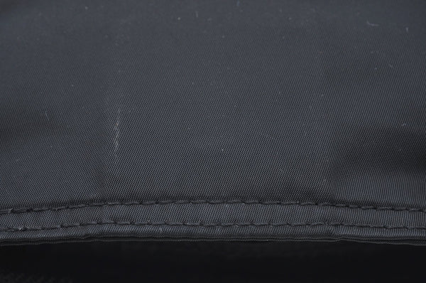 Authentic PRADA Nylon Tessuto Shoulder Cross Body Bag Purse Black K5018