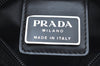 Authentic PRADA Nylon Tessuto Shoulder Cross Body Bag Purse Black K5018