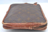 Authentic Louis Vuitton Monogram Pochette Sport Clutch Hand Bag Old Model K5020