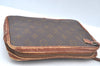 Authentic Louis Vuitton Monogram Pochette Sport Clutch Hand Bag Old Model K5020
