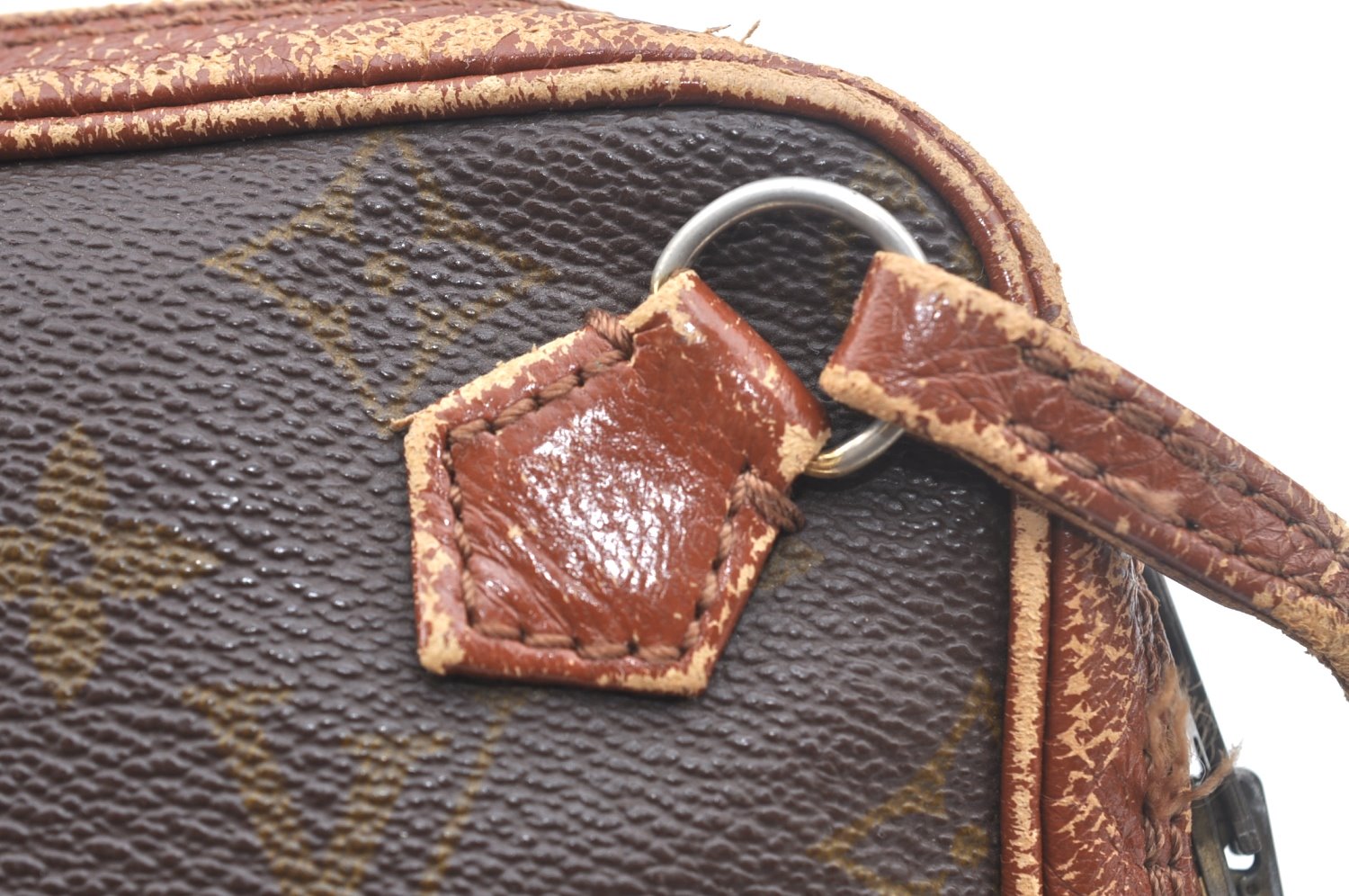 Authentic Louis Vuitton Monogram Pochette Sport Clutch Hand Bag Old Model K5020