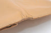 Authentic CHANEL Caviar Skin CC Logo Bifold Long Wallet Purse Beige K5025