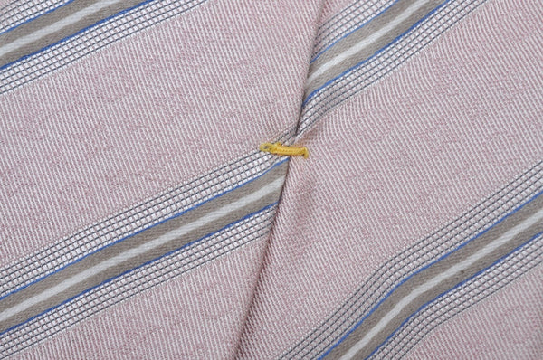 Authentic Louis Vuitton Necktie Tie Silk Stripe Motif Light Pink LV K5027