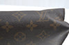 Auth Louis Vuitton Monogram Poche Toilette 26 Cosmetics Pouch Old Model LV K5031