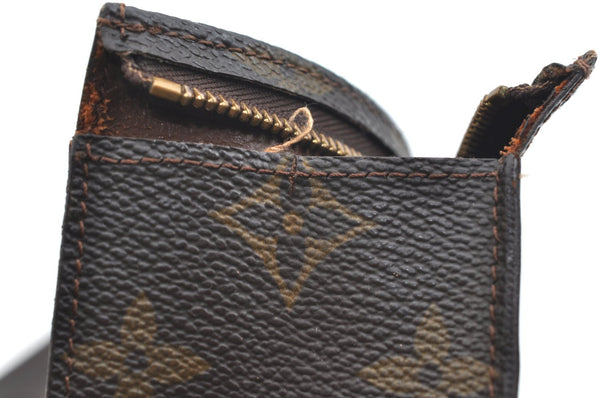 Auth Louis Vuitton Monogram Poche Toilette 26 Cosmetics Pouch Old Model LV K5031