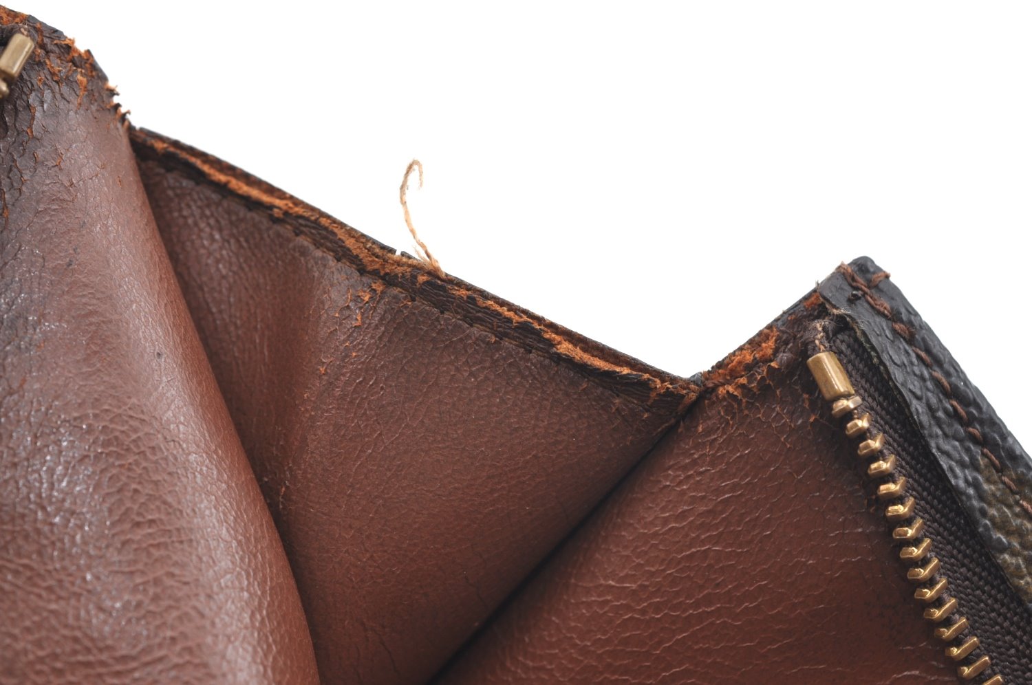 Auth Louis Vuitton Monogram Poche Toilette 26 Cosmetics Pouch Old Model LV K5031