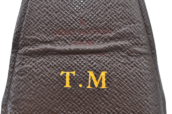 Authentic Louis Vuitton Damier Etui Cigarette Case N63024 LV K5033