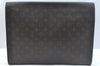 Authentic Louis Vuitton Monogram Poche Ministre Document Case M53445 LV K5037
